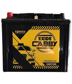 Exide Cabby car Battery 